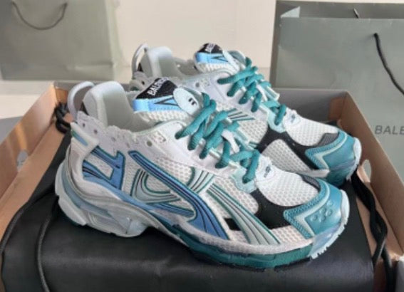 BaIenciaga Runner - Blue/Green