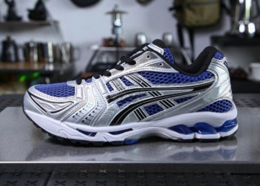 Kayano 14 - Silver/blue